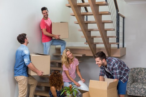 Local office removal team planning a Soho commercial move
