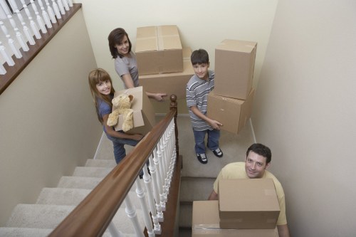 Careful handling of student furniture in a central London flat